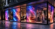 Стеклянные LED-решения для бизнеса, медиа-перегородки