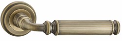 Дверная ручка V33Mе Матовая бронза - фото 19321