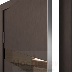 Дверь звукоизоляционная Rw 42dB Prima M902 Бронза Люкс Зеркало - фото 30728