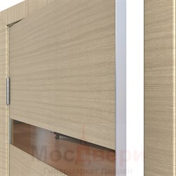 Дверь звукоизоляционная Rw 42dB Prima M902 Капучино Зеркало - фото 30961