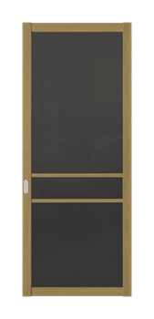 Межкомнатная перегородка Quadra 202 Орех LACOBEL Бронза - фото 32262