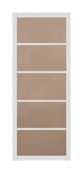 Межкомнатная перегородка Quadra 208 Белая LACOBEL Прозрачный - фото 32295