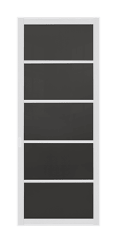 Межкомнатная перегородка Quadra 208 Белая LACOBEL Прозрачный - фото 32297