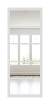 Межкомнатная перегородка Quadra 208 Белая LACOBEL Прозрачный - фото 32298