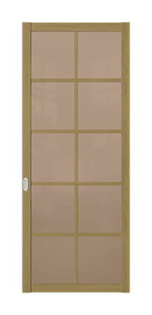 Межкомнатная перегородка Quadra 210 Орех LACOBEL Белый - фото 32330