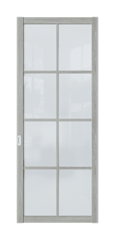 Межкомнатная перегородка Quadra 309 Серая LACOBEL Белый - фото 32354