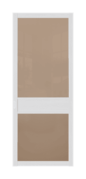 Межкомнатная перегородка Quadra 303 Белая LACOBEL Графит - фото 32360