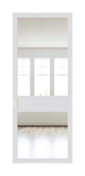 Межкомнатная перегородка Quadra 303 Белая LACOBEL Графит - фото 32363