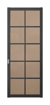 Межкомнатная перегородка Quadra 310 Черная LACOBEL Бронза - фото 32370 Межкомнатная перегородка Quadra 310 Черная LACOBEL Бронза - фото 32370