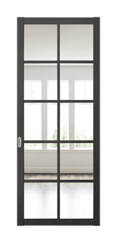 Межкомнатная перегородка Quadra 310 Черная LACOBEL Бронза - фото 32373 Межкомнатная перегородка Quadra 310 Черная LACOBEL Бронза - фото 32373