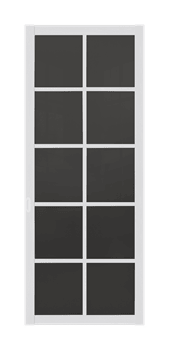 Межкомнатная перегородка Quadra 310 Белая LACOBEL Прозрачный - фото 32377