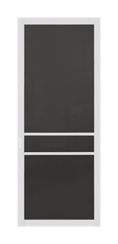 Межкомнатная перегородка Quadra 302K Белая LACOBEL Черный - фото 32427