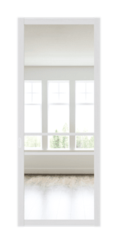 Межкомнатная перегородка Quadra 302K Белая LACOBEL Черный - фото 32428