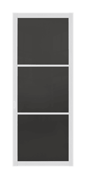 Межкомнатная перегородка Quadra 406K Белая LACOBEL Бронза - фото 32477