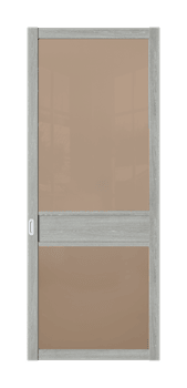 Межкомнатная перегородка Quadra 403 Серая LACOBEL Черный - фото 32505