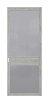 Межкомнатная перегородка Quadra 403 Серая LACOBEL Черный - фото 32506