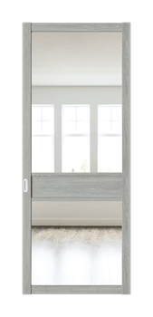 Межкомнатная перегородка Quadra 403 Серая LACOBEL Черный - фото 32508