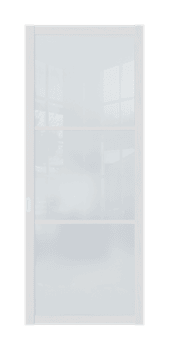 Межкомнатная перегородка Quadra 406 Белая LACOBEL Бронза - фото 32539