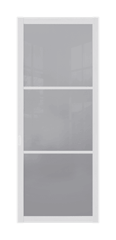 Межкомнатная перегородка Quadra 406 Белая LACOBEL Бронза - фото 32541