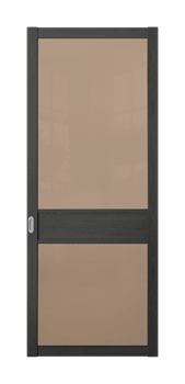 Межкомнатная перегородка Quadra 403 Черная LACOBEL Бронза - фото 32550