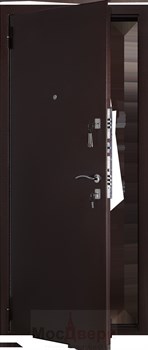 Входная дверь Karin Антик медный / Дуб натуральный - фото 38227