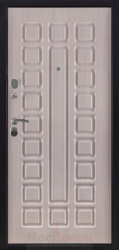 Входная дверь Linz Антик серебристый / Ива светлая - фото 38232