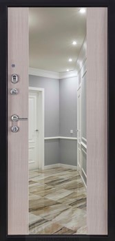 Входная дверь Collins Венге / Ива светлая Зеркало - фото 38272 Входная дверь Collins Венге / Ива светлая Зеркало - фото 38272