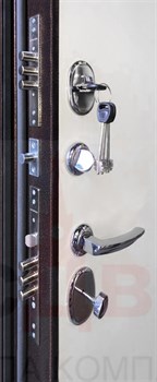 Входная дверь Regina Антик медный / Бьянко - фото 38287 Входная дверь Regina Антик медный / Бьянко - фото 38287