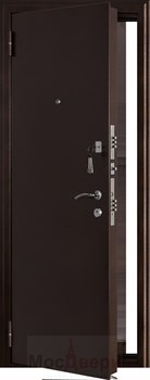 Входная дверь Regina Антик медный / Венге - фото 38290