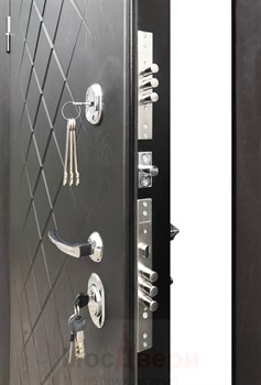 Входная дверь Denholm Дуб Нуар / Венге - фото 38388