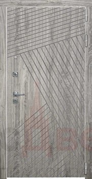 Входная дверь Inger Дуб Серый / Белая Эмаль - фото 38405