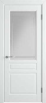 Межкомнатная дверь Torino Bianco Matelux - фото 38584