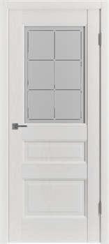 Межкомнатная дверь Profil 94DST Белый Матовый Сатинат Гравировка - фото 38651
