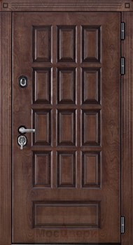 Входная дверь Halmstad Thermo Античный дуб / Белая Эмаль - фото 38855