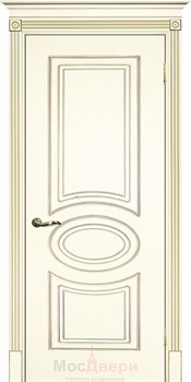 Межкомнатная дверь Vinci Avorio Oro глухая - фото 39994