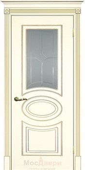 Межкомнатная дверь Vinci Avorio Oro Satinato - фото 39995