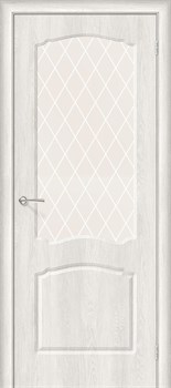 Межкомнатная дверь A-2 Касабланка Квадро сатинато - фото 40533
