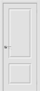 Межкомнатная дверь S-12 Белая - фото 40556
