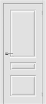 Межкомнатная дверь S-14 Белая - фото 40558