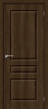 Межкомнатная дверь S-14 Дарк барнвуд - фото 40576