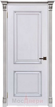 Межкомнатная дверь Parma Bianco Argento - фото 40658