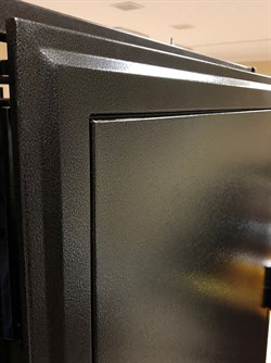 Входная дверь Linz Антик серебристый / Эшвайт Зеркало - фото 40704