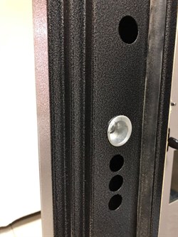 Входная дверь Linz Антик серебристый / Эшвайт Зеркало - фото 40706