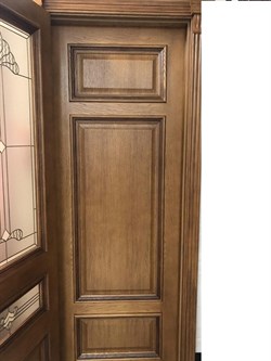 Межкомнатная дверь Антей Дуб Брандо со стеклом - фото 40746