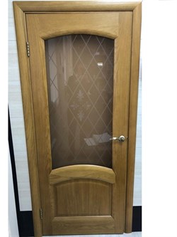 Межкомнатная дверь Доротея Золотой Дуб со стеклом - фото 40764 Межкомнатная дверь Доротея Золотой Дуб со стеклом - фото 40764