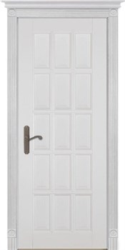 Межкомнатная дверь Астон-O Белый Классик - фото 41108