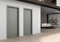 Межкомнатная дверь Kobe Laccato RAL 9016 - фото 42487