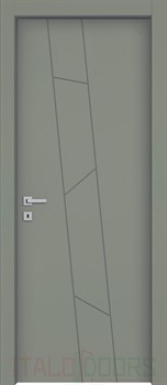 Межкомнатная дверь Previ Laccato RAL 7023 - фото 42859