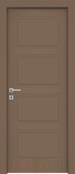 Межкомнатная дверь Tore Laccato RAL 8025 - фото 42899