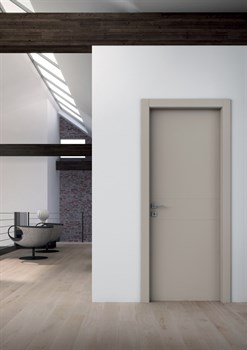 Межкомнатная дверь V-Torre Laccato Bianco Vetro 6 mm - фото 43152